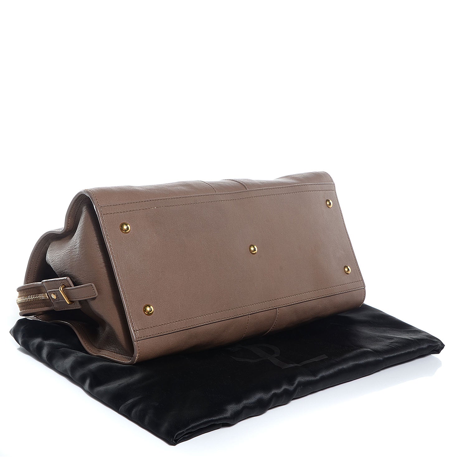 Saint Laurent Sheepskin Medium Cabas ChYc Taupe 4 of 8