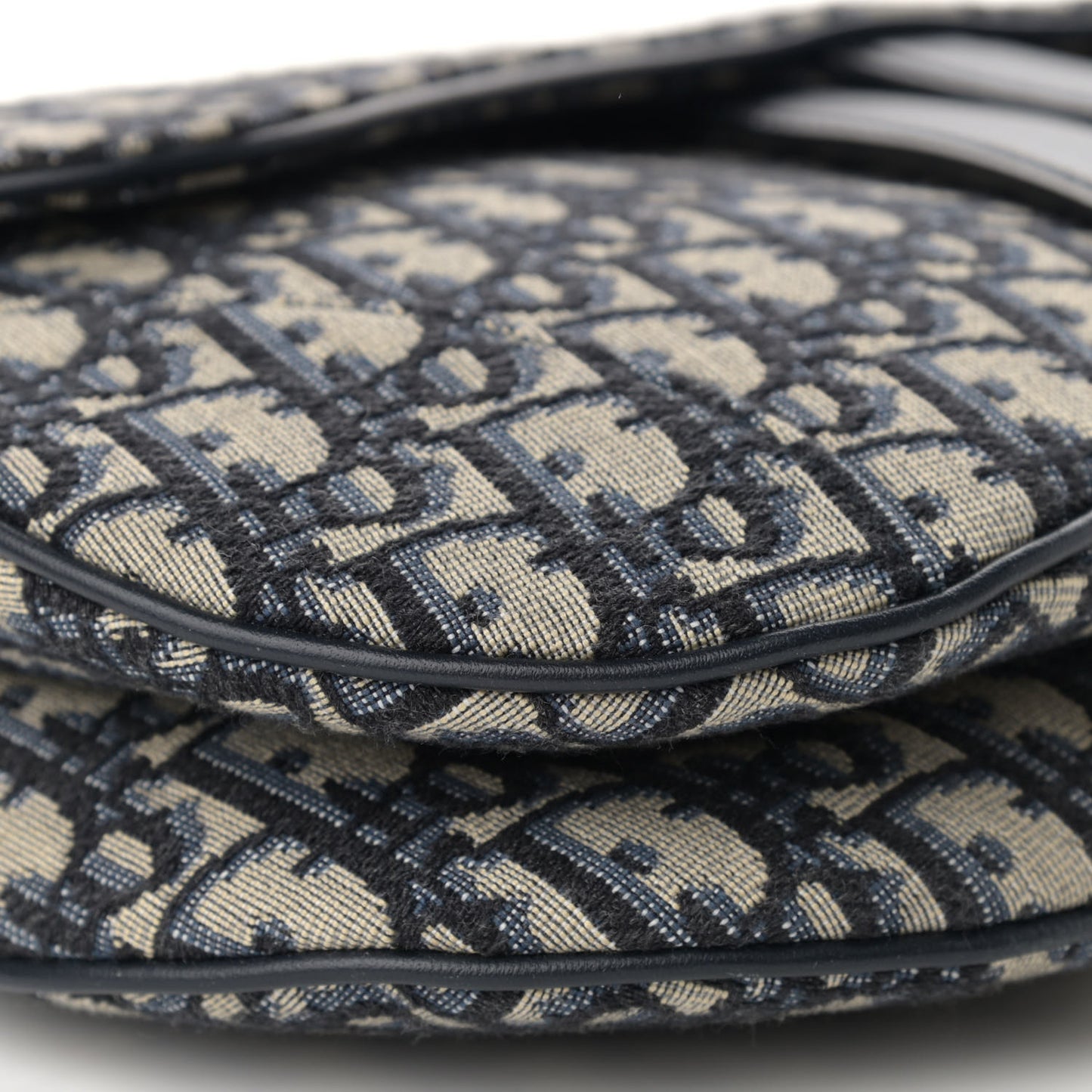 Oblique Saddle Bag Blue