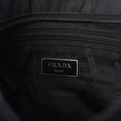 Prada Nylon Messenger Bag Black 6 of 9