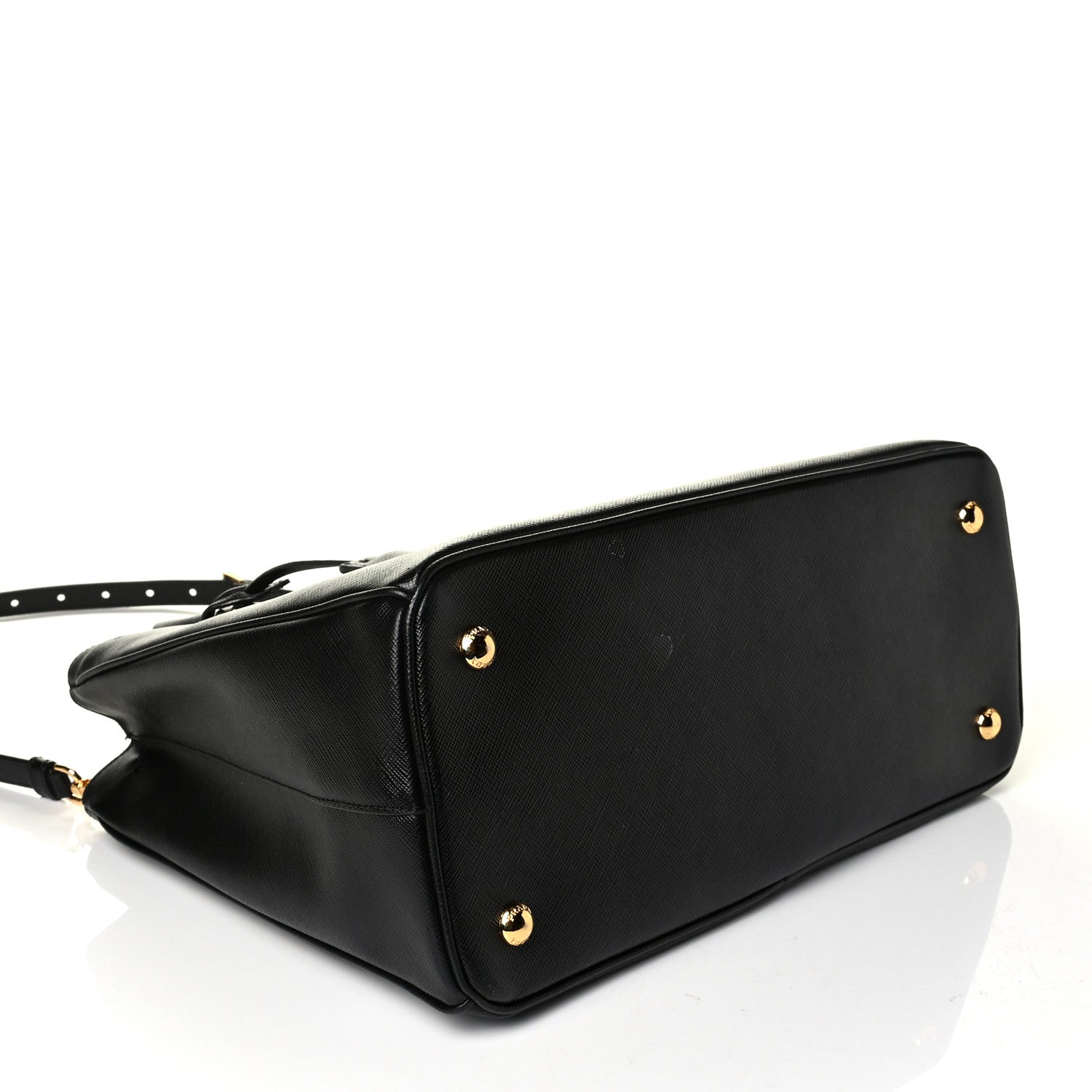 Prada Saffiano Lux Medium Tote Black 3 of 7