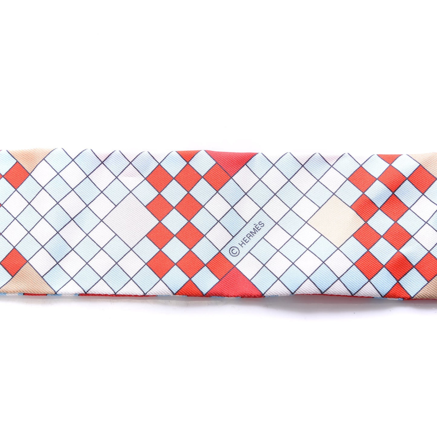 Silk Colliers De Chiens Remix Twilly Rouge Ciel Gris Perle