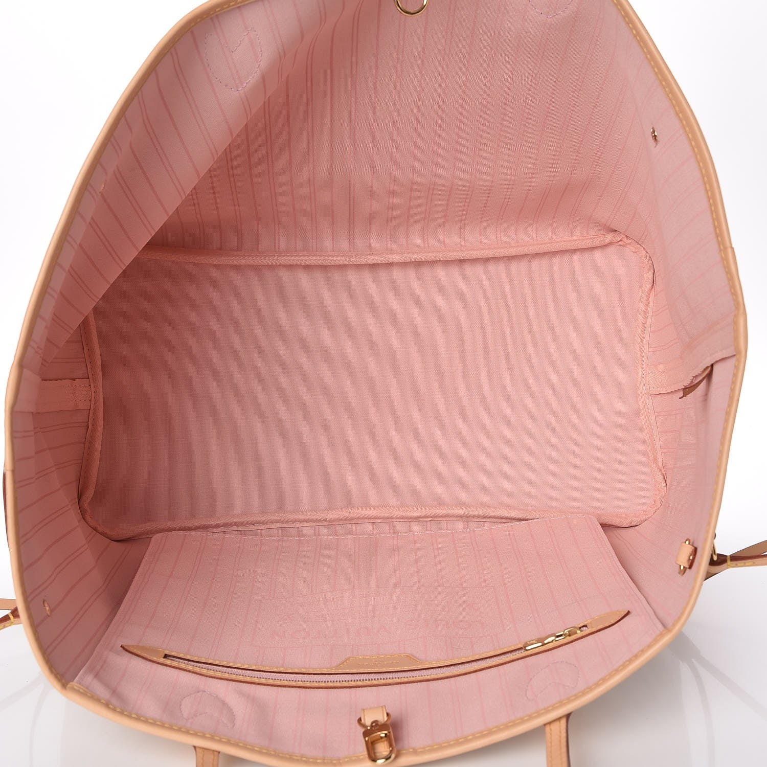 Louis Vuitton Damier Azur Neo Neverfull GM Rose Ballerine 5 of 8