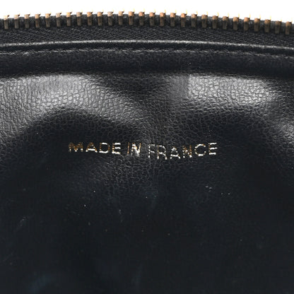 Chanel Caviar Vanity Cosmetic Case Black 7 of 11