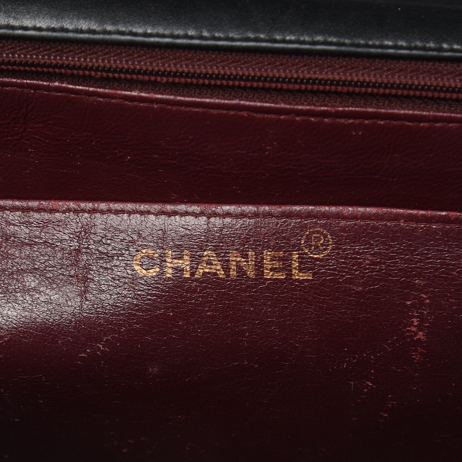 Chanel Lambskin Quilted XL Jumbo Single Flap Black 6 of 16