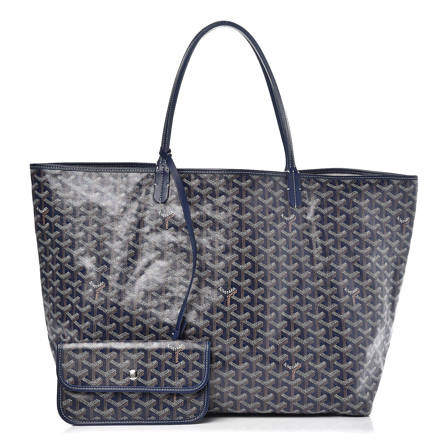 Goyard Goyardine Saint Louis GM Navy 1 of 9