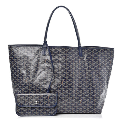 Goyard Goyardine Saint Louis GM Navy 1 of 9
