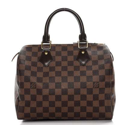 Louis Vuitton Damier Ebene Speedy 25 1 of 8