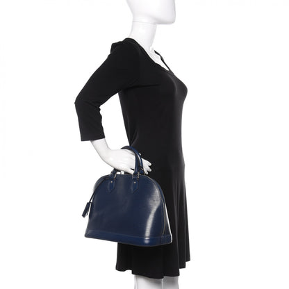 Louis Vuitton Epi Alma PM Indigo 2 of 11