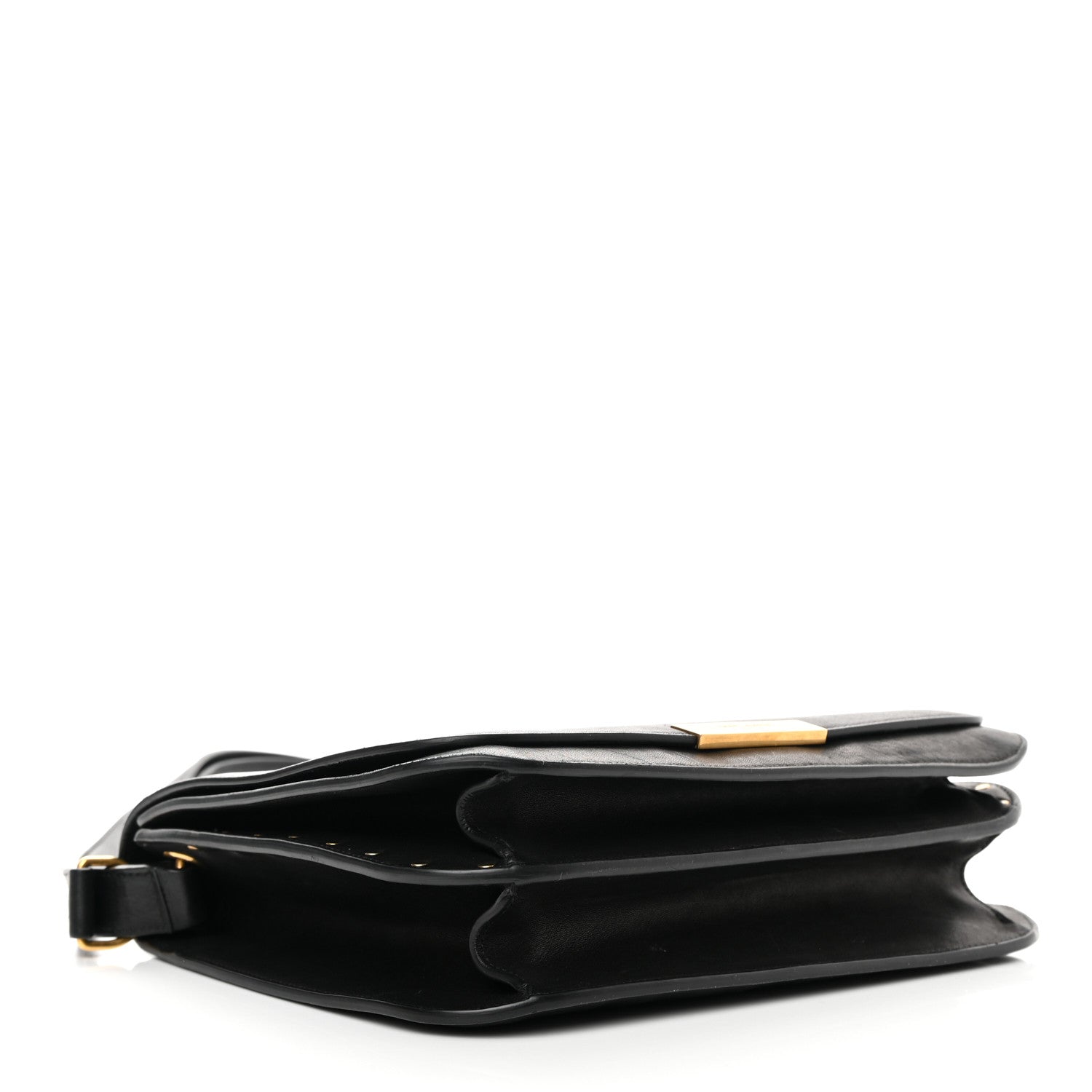 Saint Laurent Lambskin Amalia Flap Shoulder Bag Black 4 of 18
