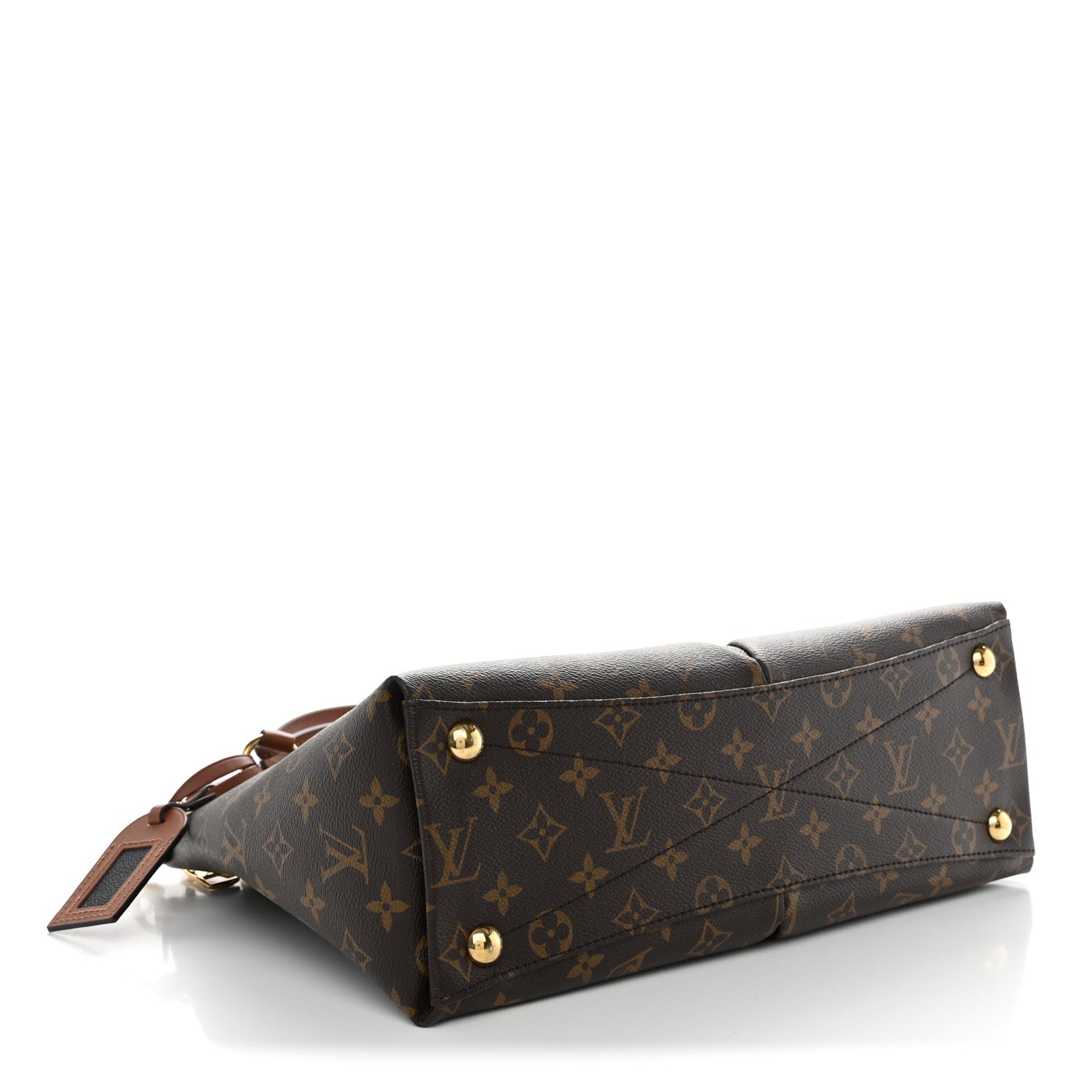 Louis Vuitton Monogram V Tote MM Black 4 of 10