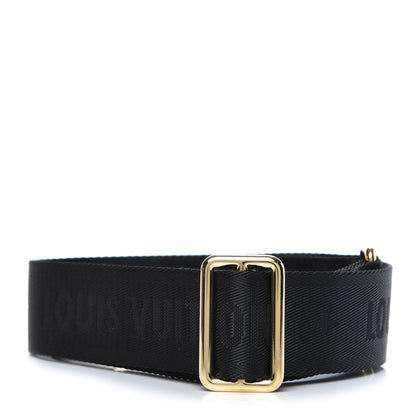 Louis Vuitton Nylon Petite Malle Souple Shoulder Strap Black 2 of 5