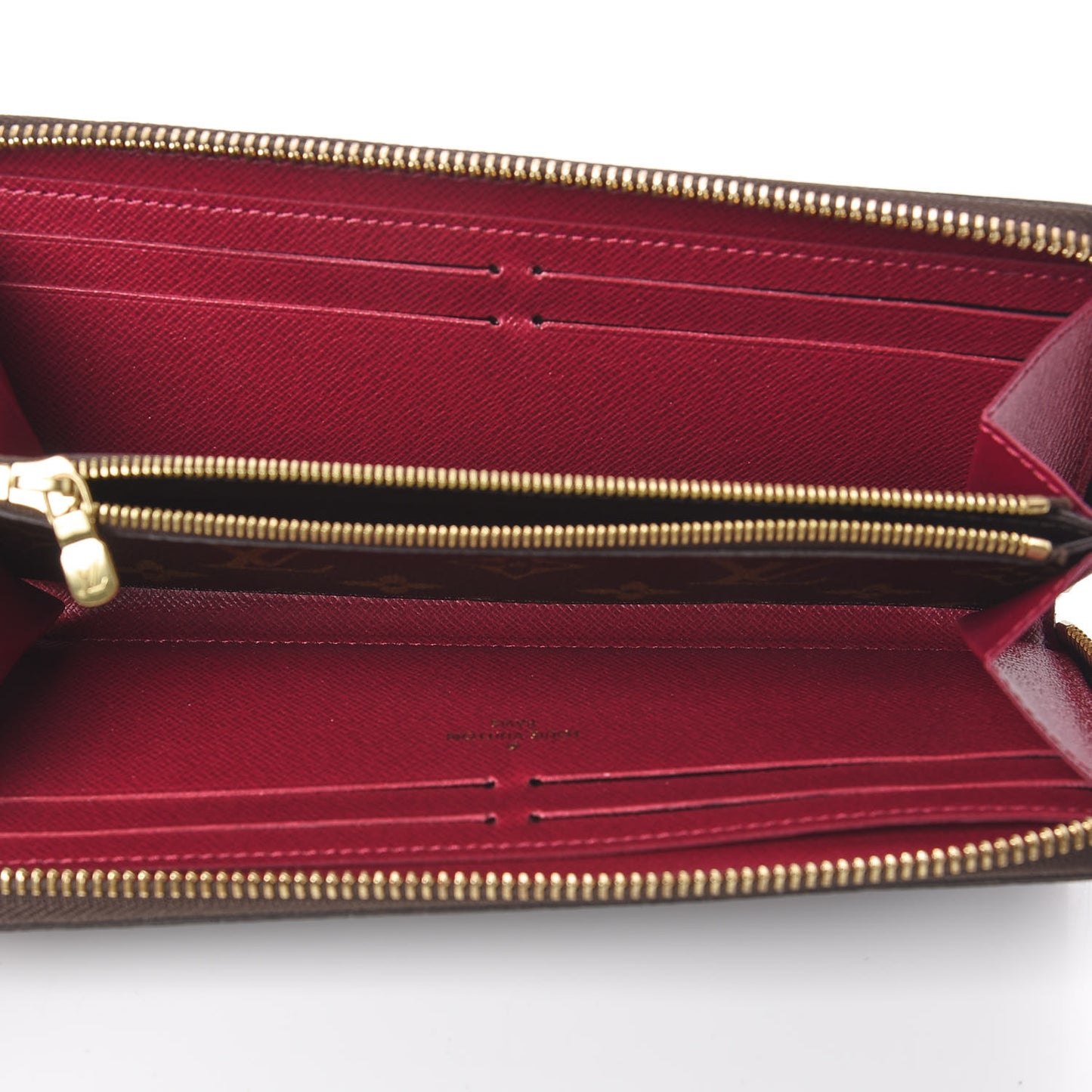 Monogram Clemence Wallet Fuchsia