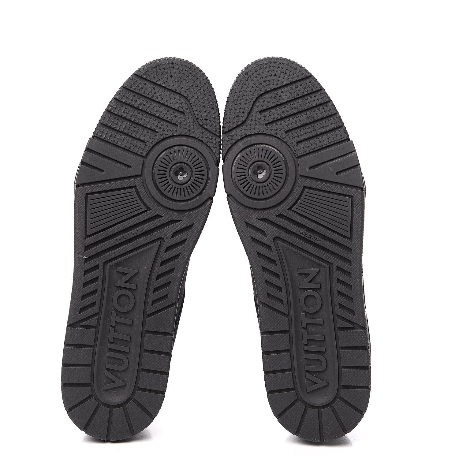Louis Vuitton Suede Uniform Sneakers 9.5 Black 6 of 8