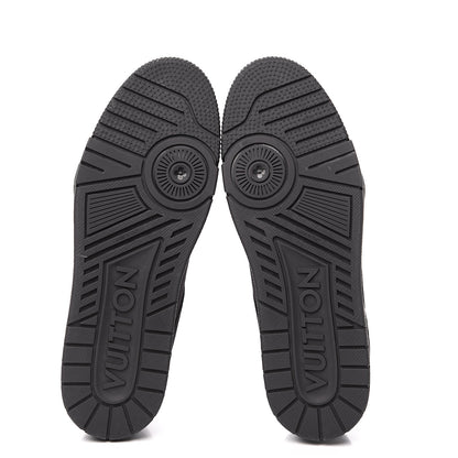 Louis Vuitton Suede Uniform Sneakers 9.5 Black 6 of 8