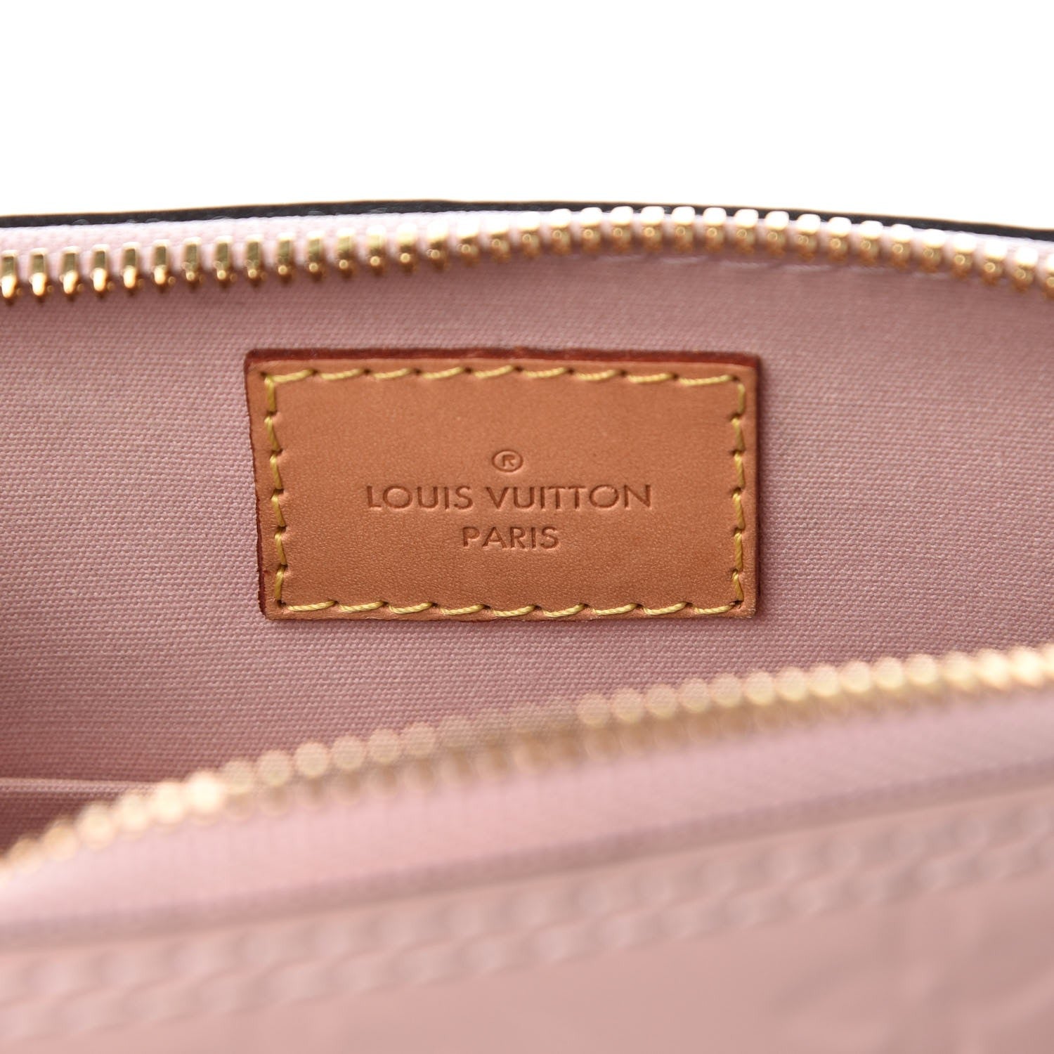 Louis Vuitton Vernis Alma BB Rose Ballerine 7 of 8
