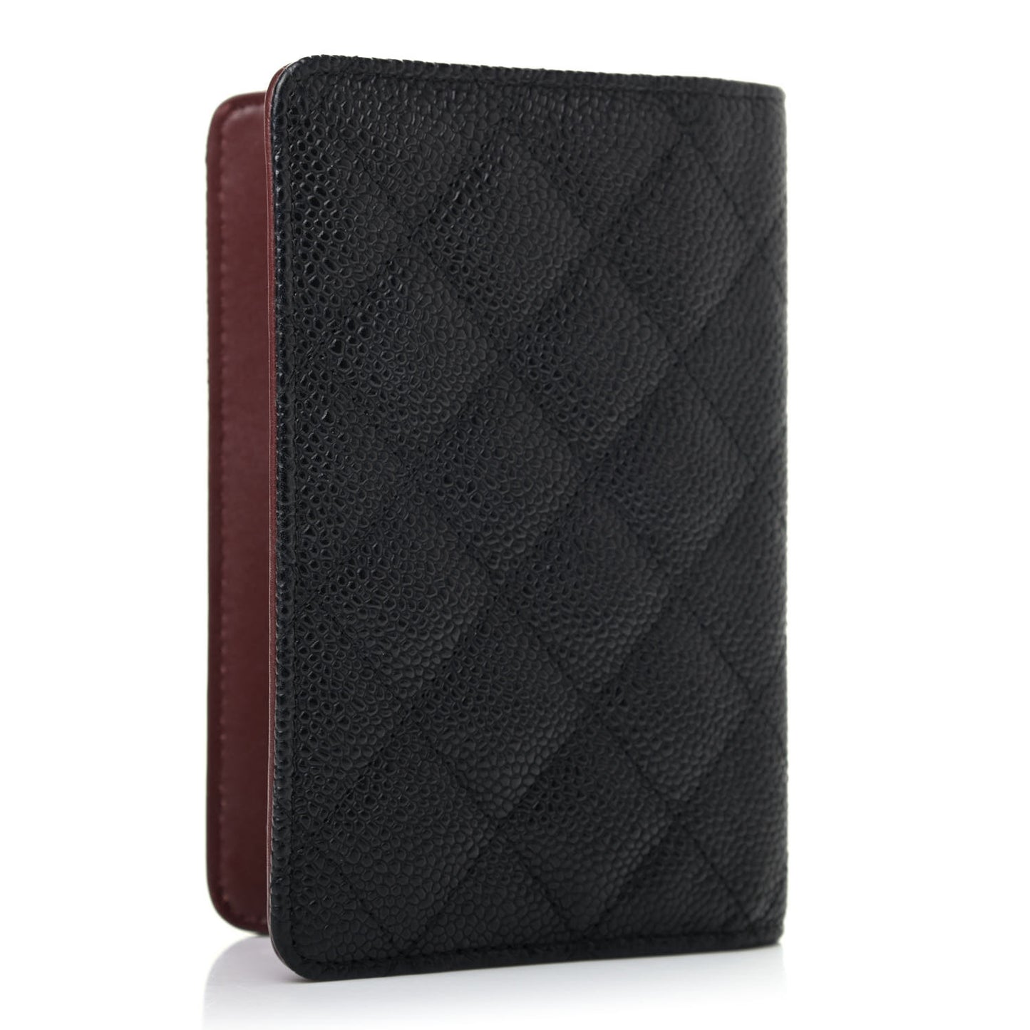 Caviar Quilted Agenda Cover Black