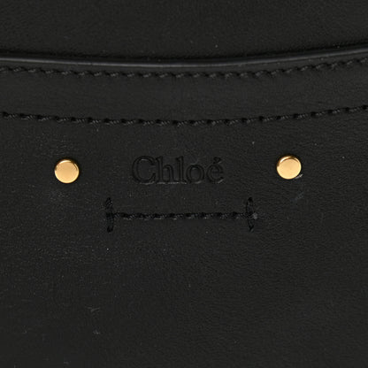 Chloe Calfskin Suede Small Roy Bag Black 9 of 12