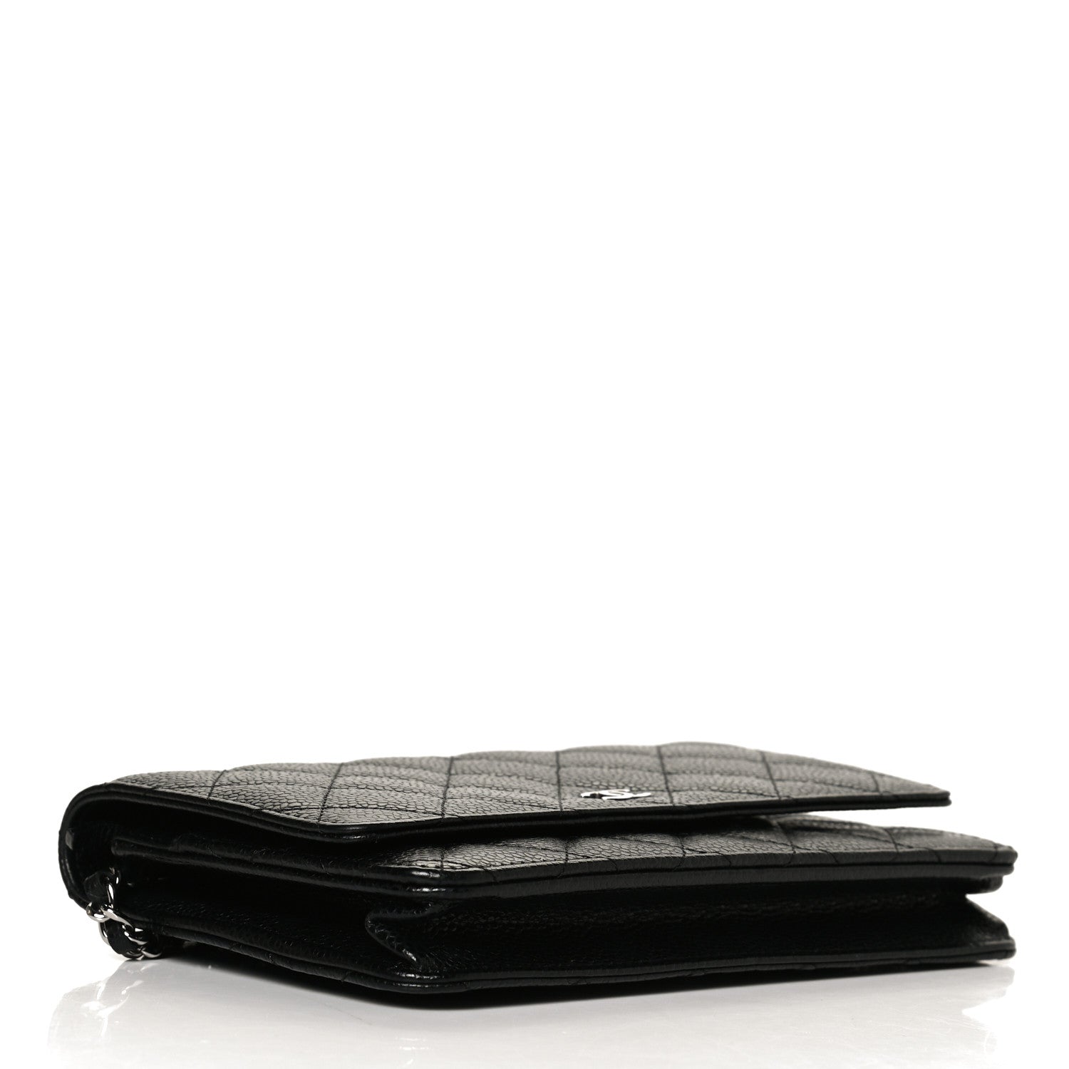 Chanel Caviar Quilted Wallet On Chain WOC Black 4 of 15