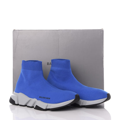 Balenciaga Neoprene Knit Mens Speed Sneakers 41 Bleu 11 of 11