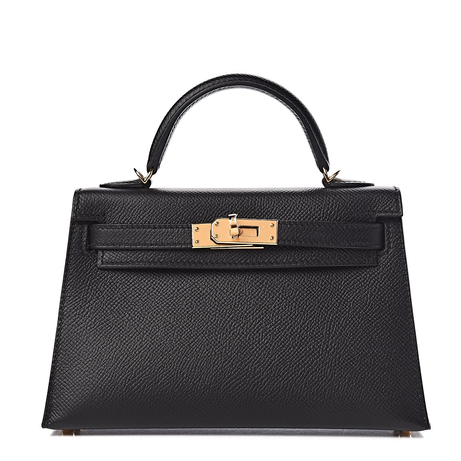 Hermes Epsom Mini Kelly Sellier 20 Black 1 of 31