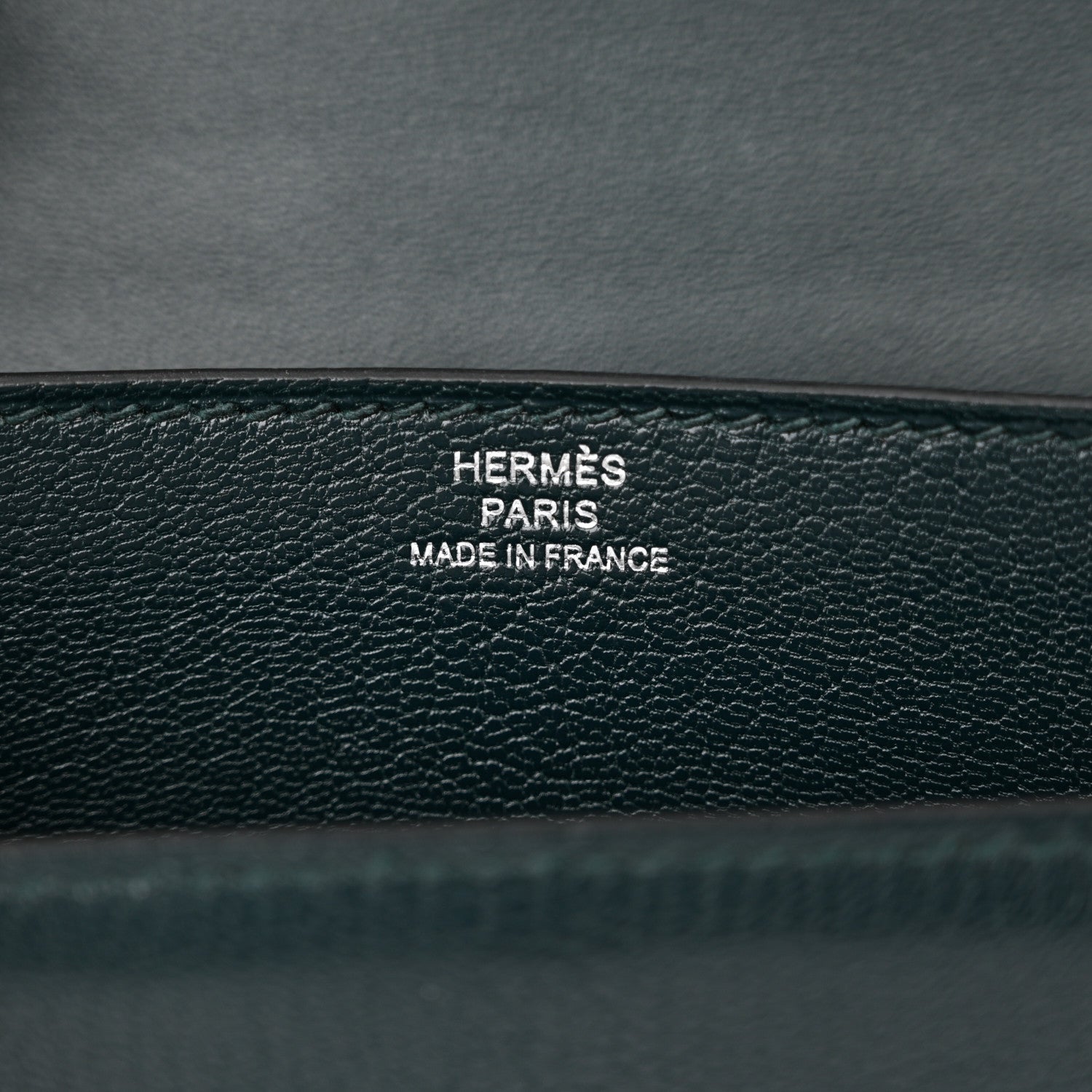 Hermes Chevre Chamkila Mini Verrou Chaine Bag Vert Bosphore 6 of 11