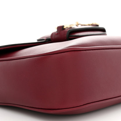Gucci Arabella Calfskin Horsebit 1955 Shoulder Bag Rosso Ancora 9 of 10