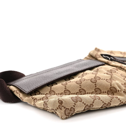 Gucci GG Monogram Double Pocket Belt Bag Dark Brown 8 of 10