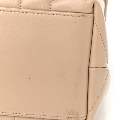 Saint Laurent Calfskin Y Quilted Monogram Medium Loulou Chain Satchel Dark Latte 15 of 15