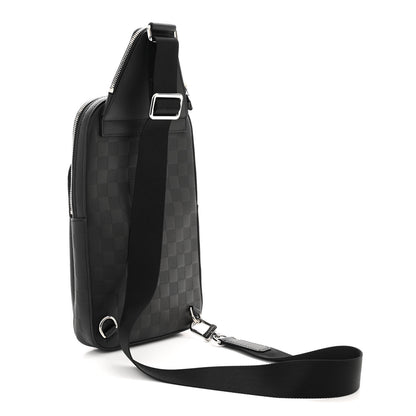 Louis Vuitton Damier Infini Avenue Sling Bag NM Onyx 3 of 9