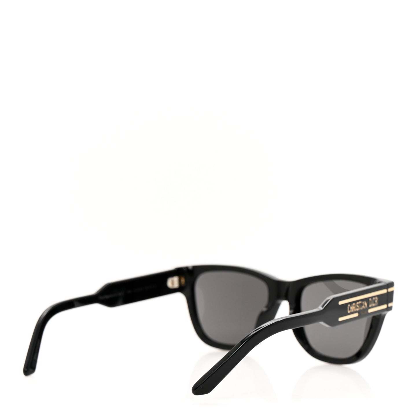 Diorsignature S6U Square Sunglasses Black