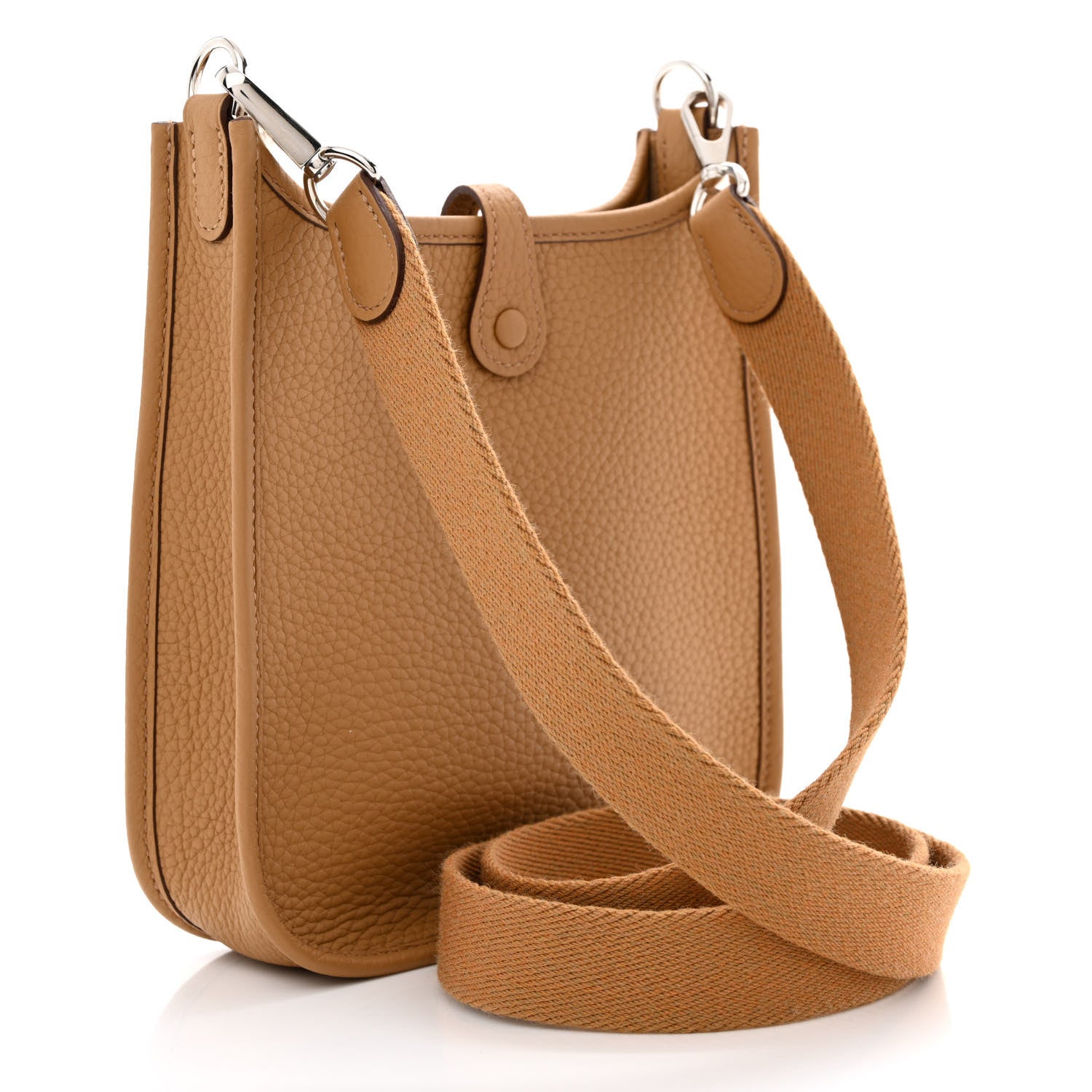 Hermes Taurillon Clemence Evelyne TPM Biscuit 3 of 11