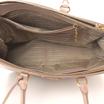 Prada Saffiano Large Galleria Double Zip Tote Cammeo 5 of 11