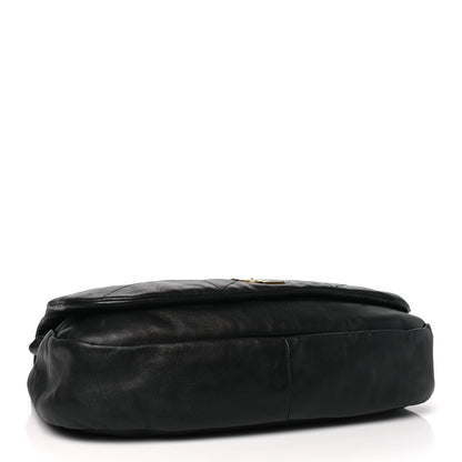 Saint Laurent SAINT LAURENT Lambskin Matelasse Monogram Large Jamie 4.3 Black 4 of 12