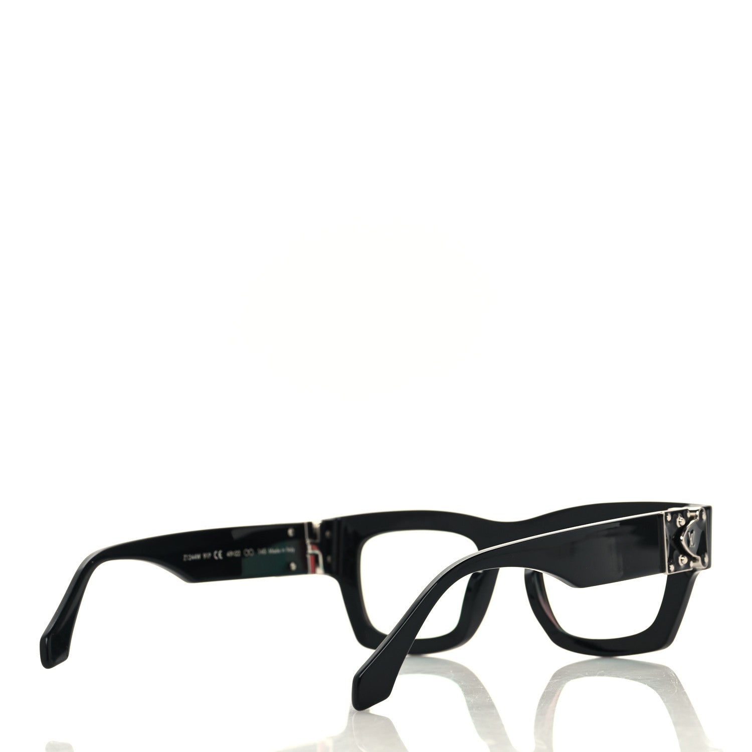 Louis Vuitton Acetate Charleston Sunglasses Z1244W Black Prism 4 of 7