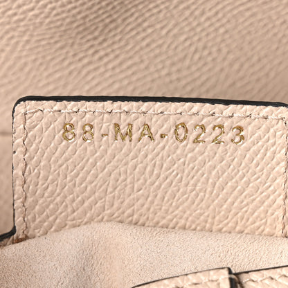 Christian Dior Grained Calfskin Saddle Bag With Strap Warm Taupe 6 of 9