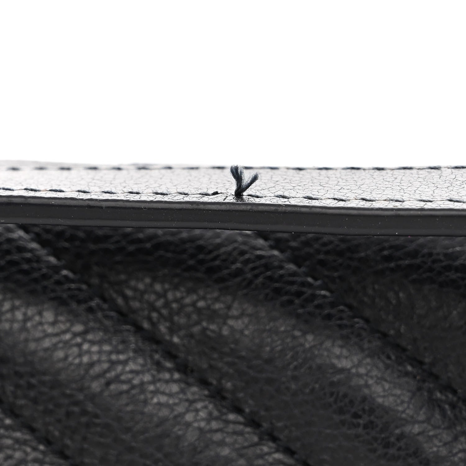 Saint Laurent SAINT LAURENT Calfskin Mixed Matelasse Triquilt Large Monogram Envelope Satchel Deep Marine 12 of 19
