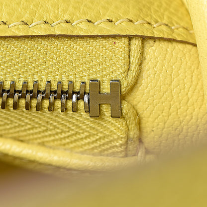 Hermes Epsom Kelly Sellier 28 Lime 12 of 37