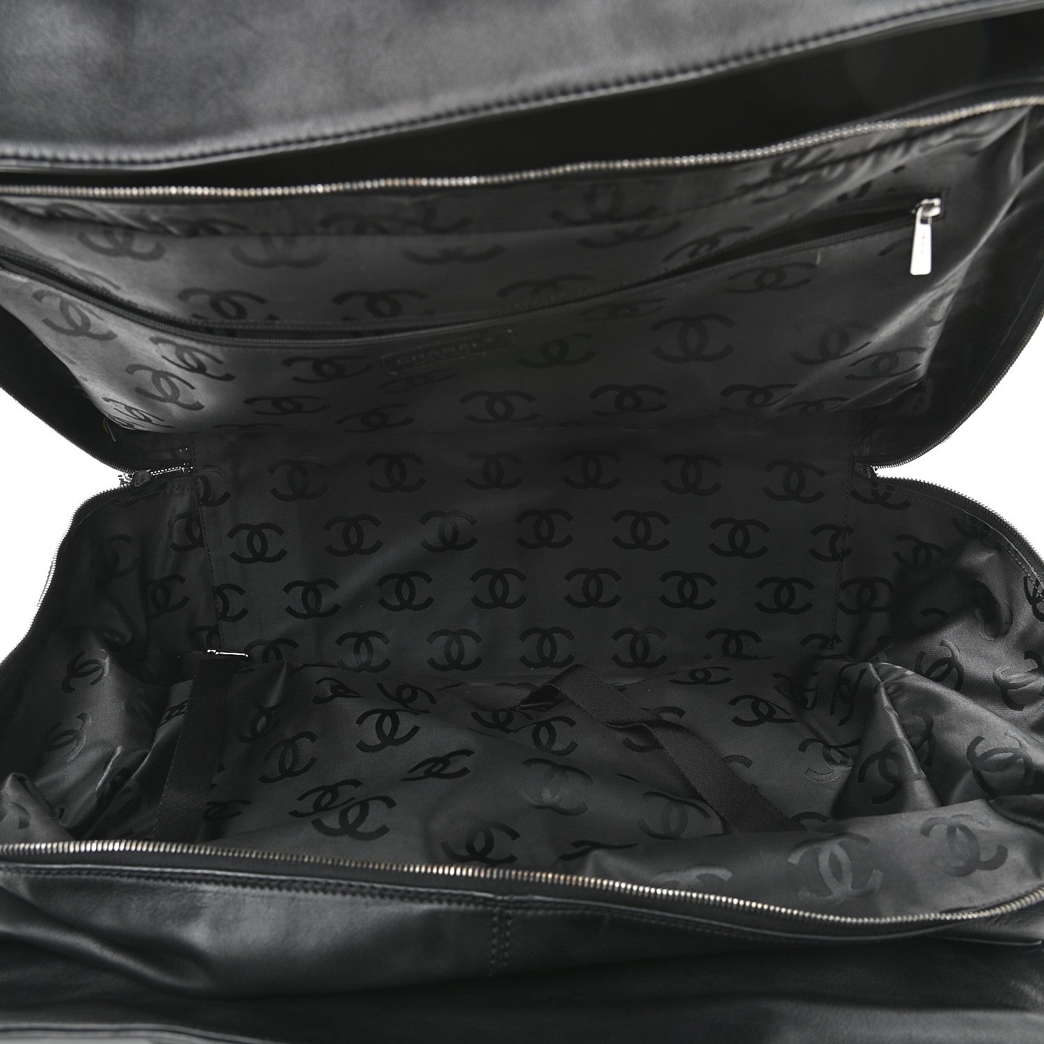 Chanel Lambskin Timeless CC Duffle Bag Black 5 of 10