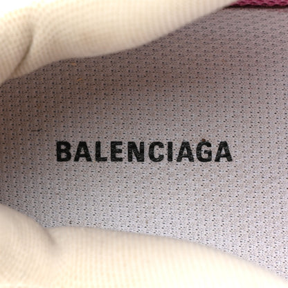 Balenciaga Fabric Mesh Clear Sole Womens Triple S Sneakers 36 White Pink 7 of 9