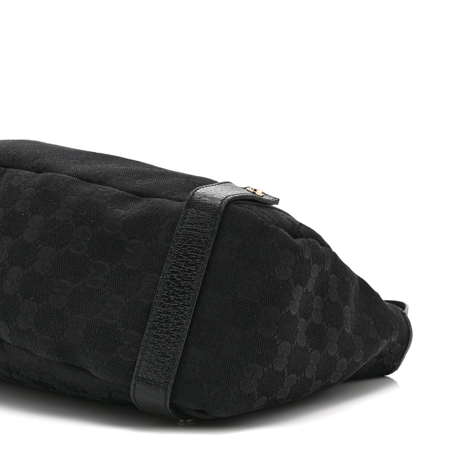 Monogram Medium Abbey Shoulder Bag Black