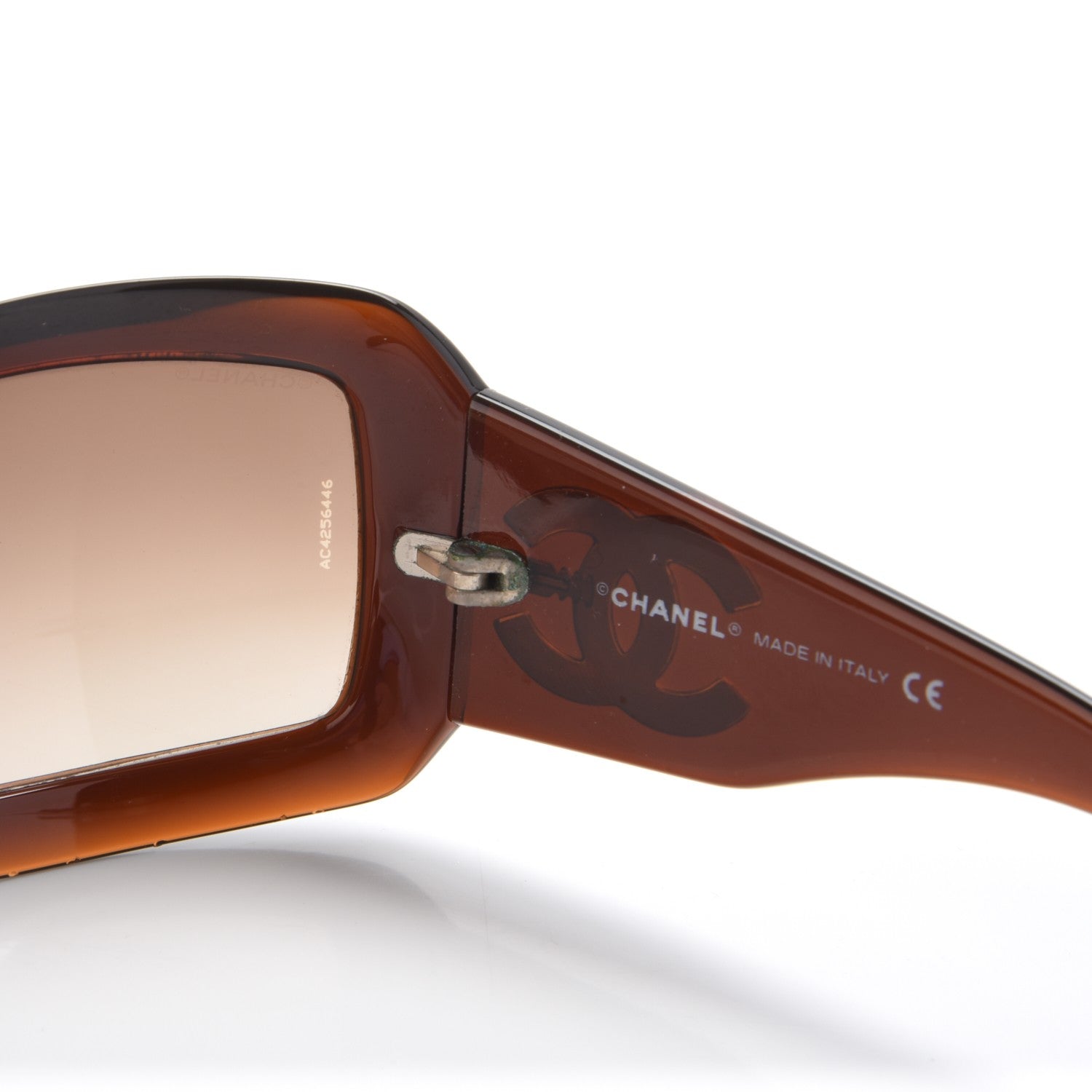 Chanel Mother of Pearl CC 5076-H Sunglasses Brown 5 of 8