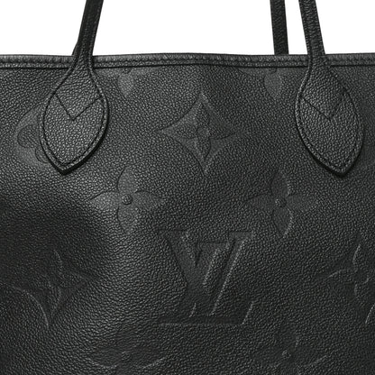 Louis Vuitton Empreinte Monogram Giant Neverfull MM Black 8 of 10