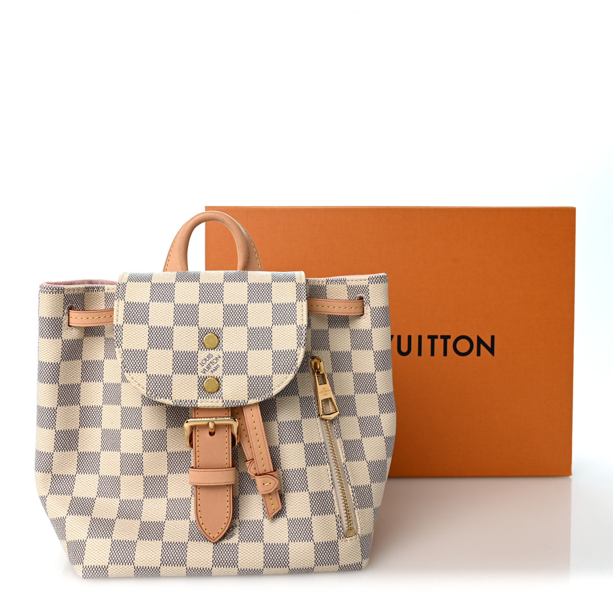 Louis Vuitton Damier Azur Sperone BB Backpack 10 of 10