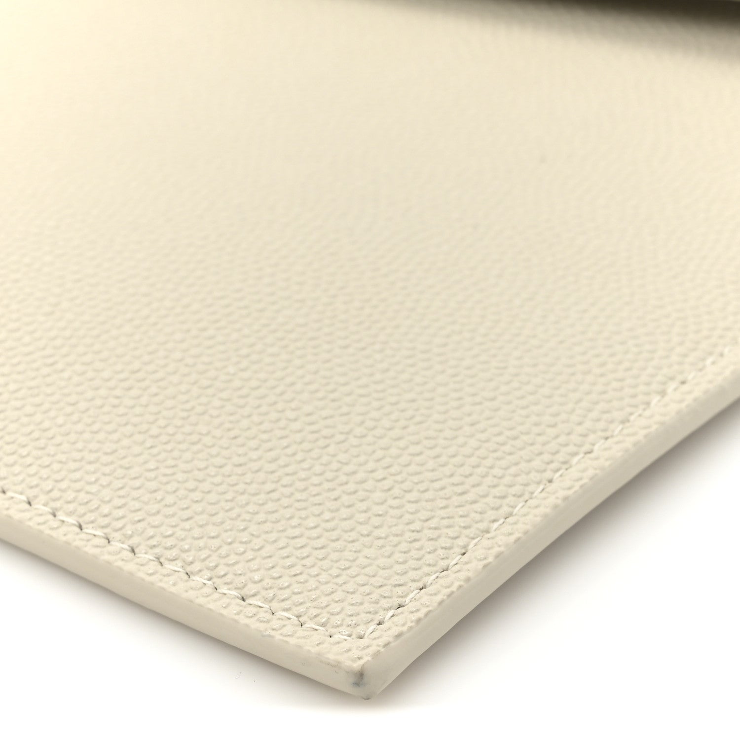 Saint Laurent Grain De Poudre Uptown Pouch Crema Soft 9 of 10
