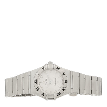 Omega Stainless Steel 22mm Constellation Quartz Watch White 1562.30 2 of 5