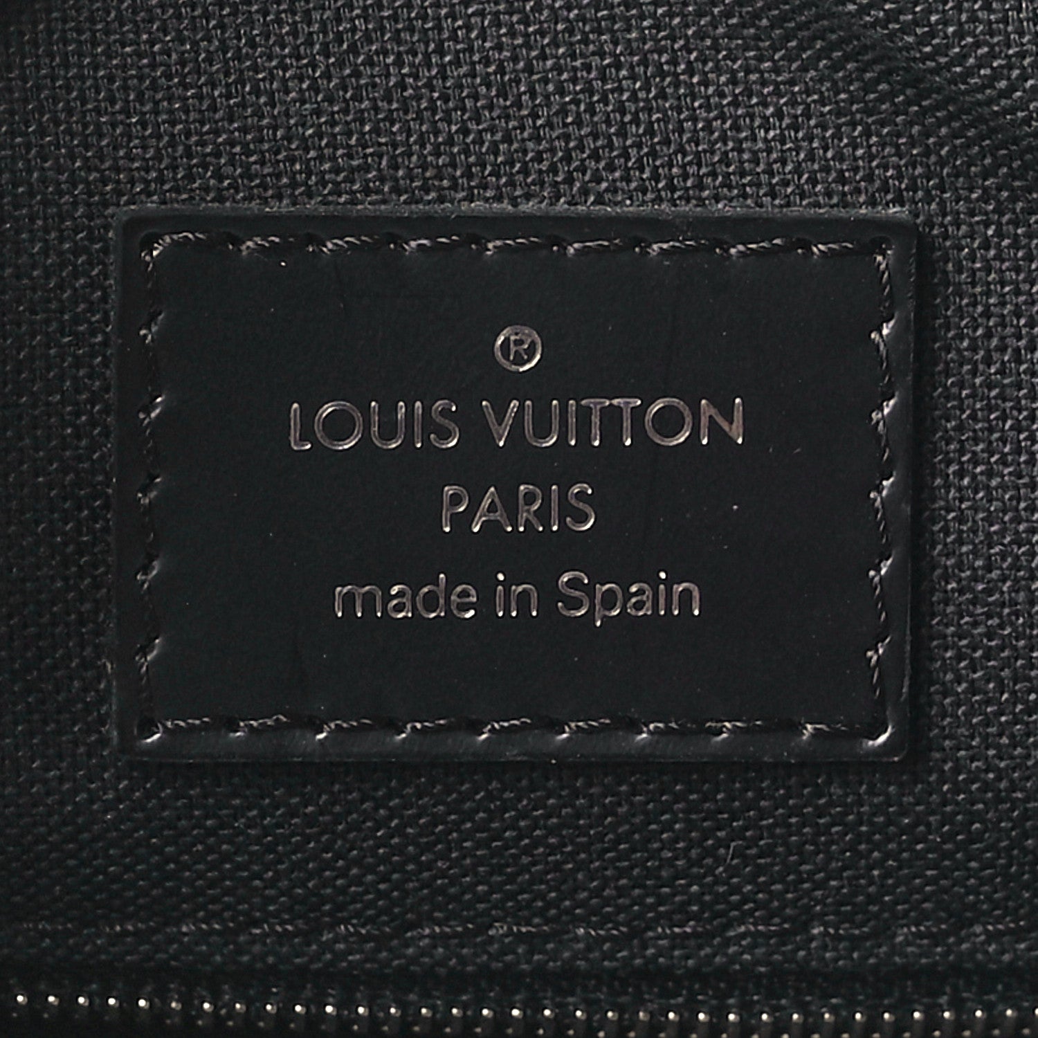 Louis Vuitton Epi Sac De Ville Bourget Black 6 of 8