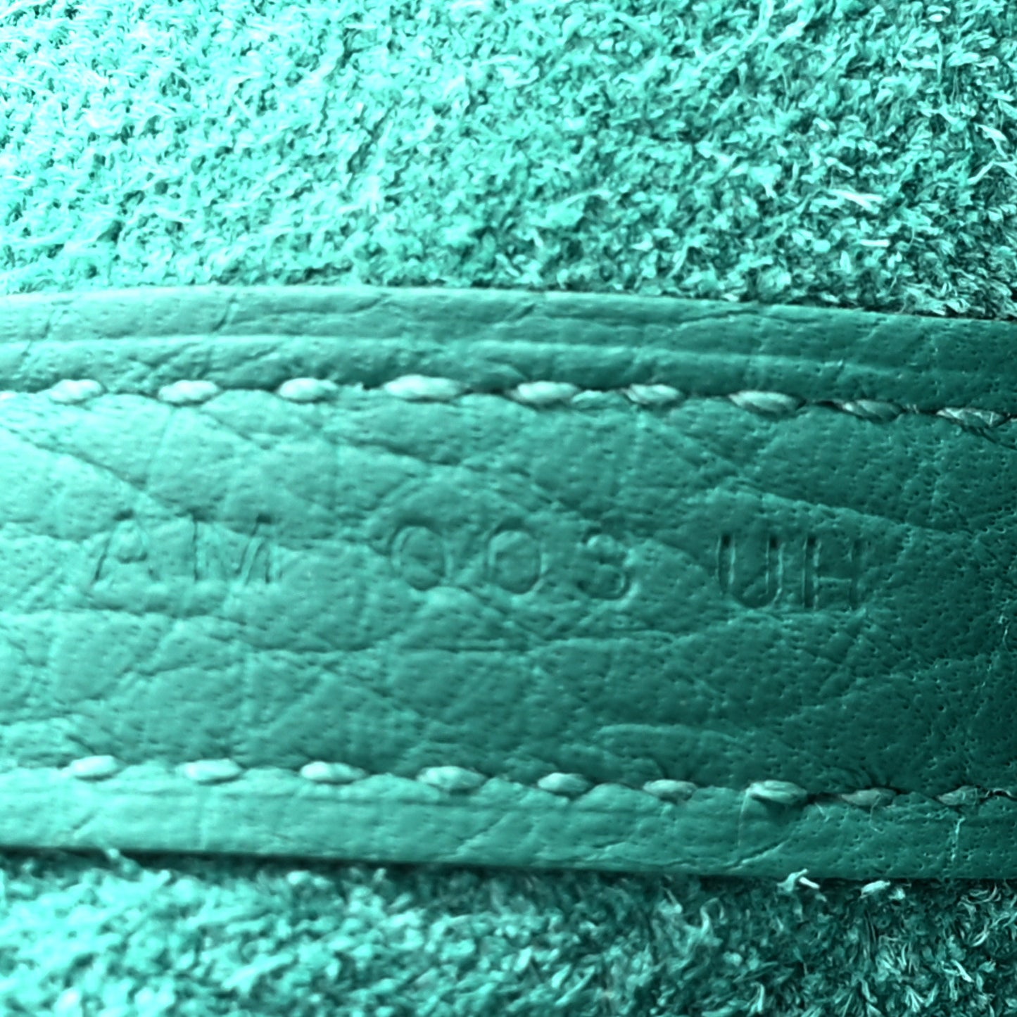 Taurillon Clemence Swift Eclat Picotin Lock 22 MM Vert Verone Bleu De Prusse