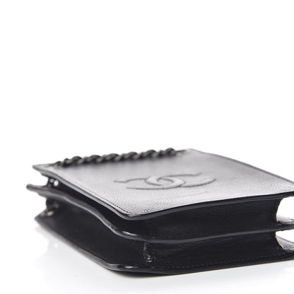 Chanel Calfskin CC Phone Holder Crossbody Black 8 of 10