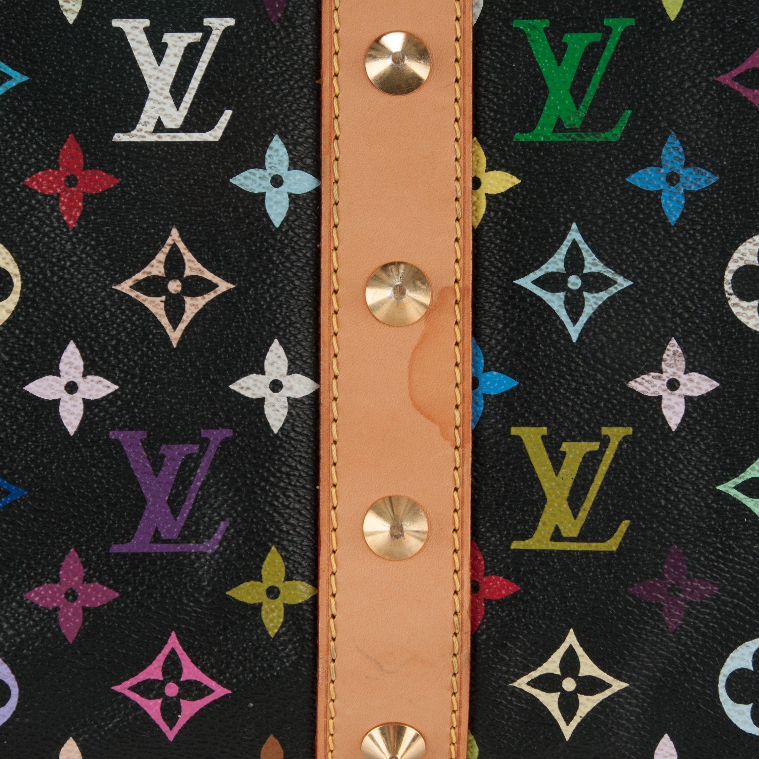 Louis Vuitton Monogram Multicolor Keepall 45 Black 11 of 12