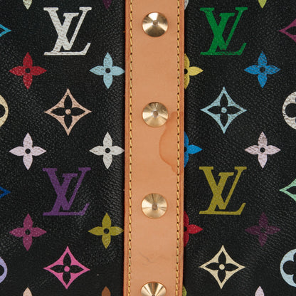 Louis Vuitton Monogram Multicolor Keepall 45 Black 11 of 12